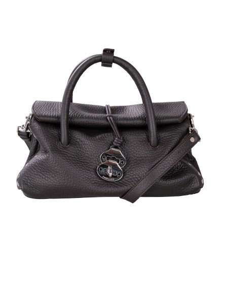 Shop ZANELLATO  Borsa: Zanellato borsa "Dotta" small in pelle martellata.
Chiusura roll-top magnetica e nastrini tubolari con fibbia twist-lock.
Tracolla regolabile e removibile.
Tasca interna.
Dimensioni: Larghezza 32 cm, altezza 17 cm, profondità 15,5 cm, luce del manico 16 cm.
Composizione: 100% pelle di vitello.
Made in Italy.. 068750 S 1120000-Z0230